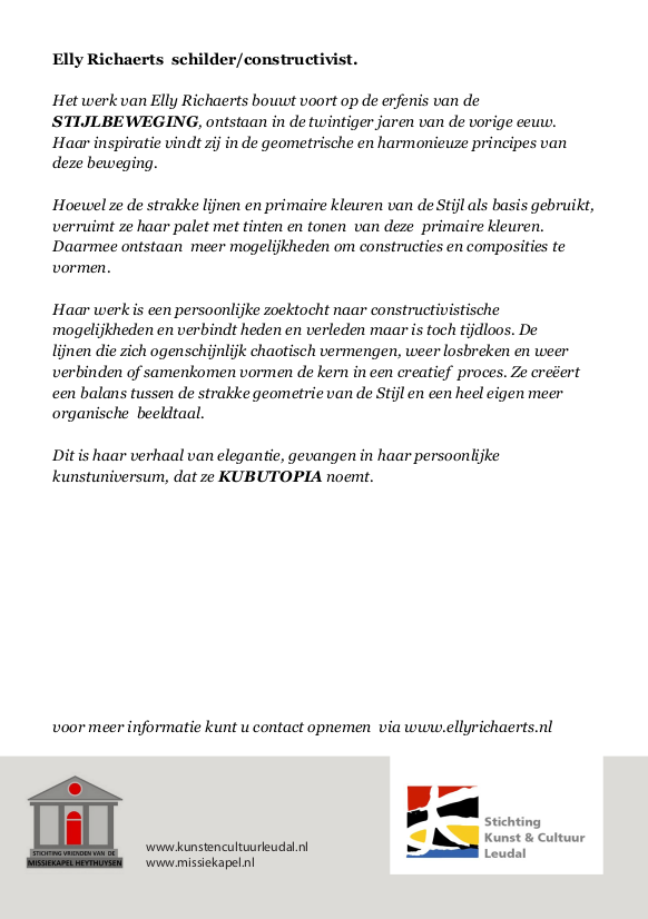 Elly Richaerts missiekapel